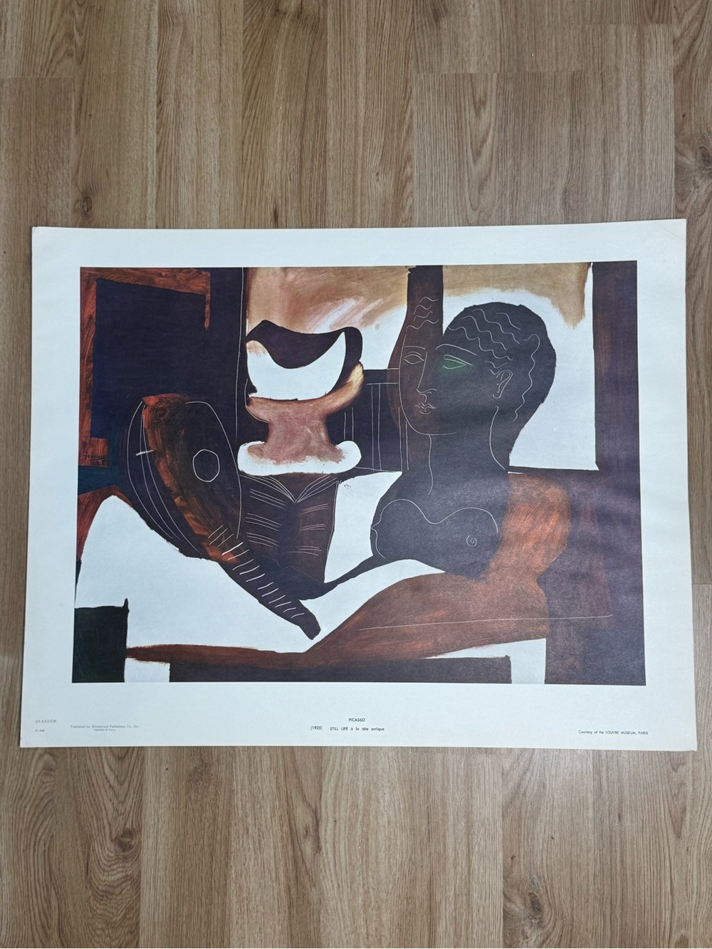 Shorewood Publishing Picasso Still Life a la tete antique Print
G-398